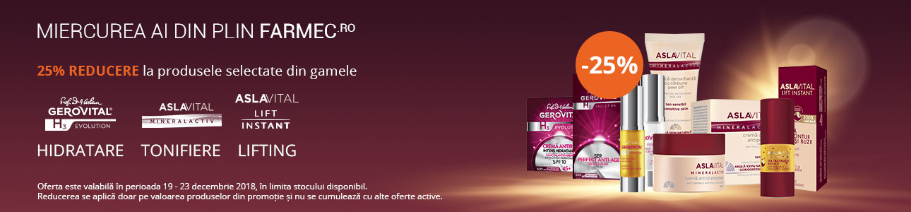reduceri produse farmec